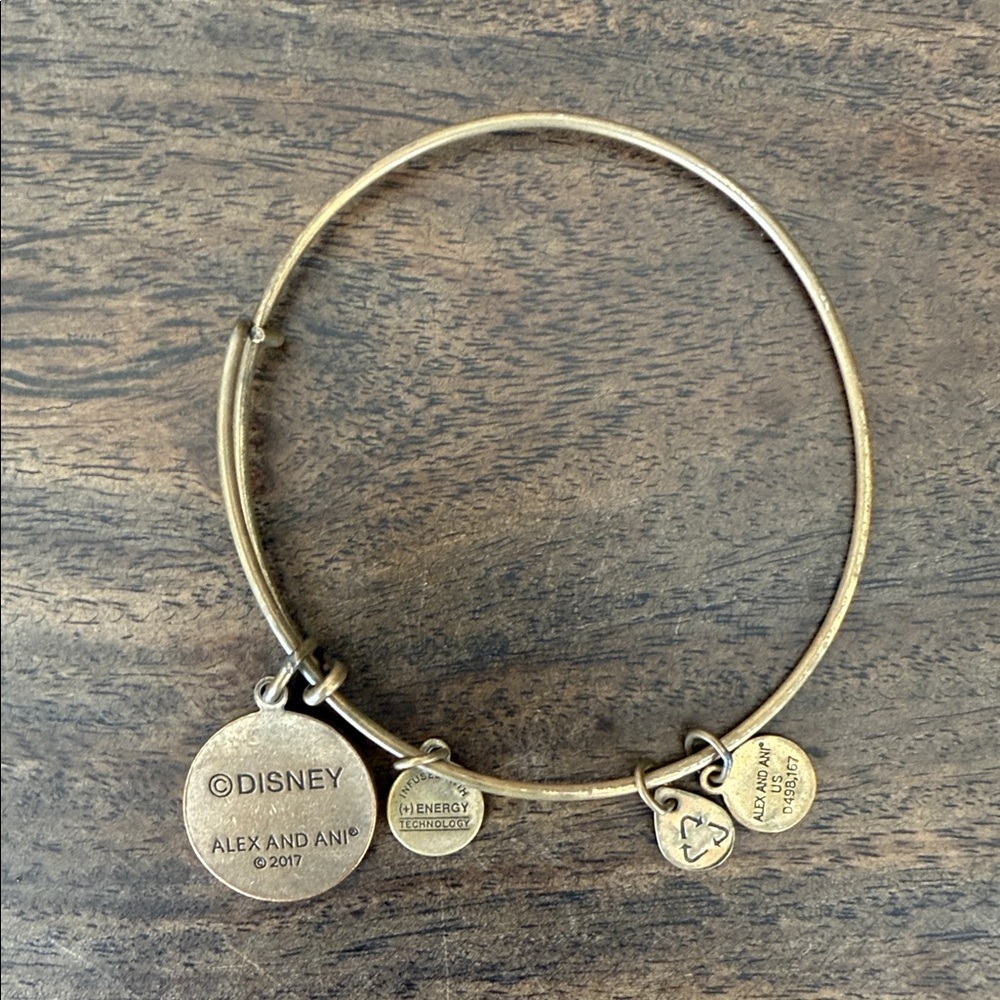 Alex & Ani Disney 2017 Sorcerer Mickey Gold Bracelet - Picture 3 of 3